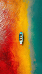 A Vibrant boat